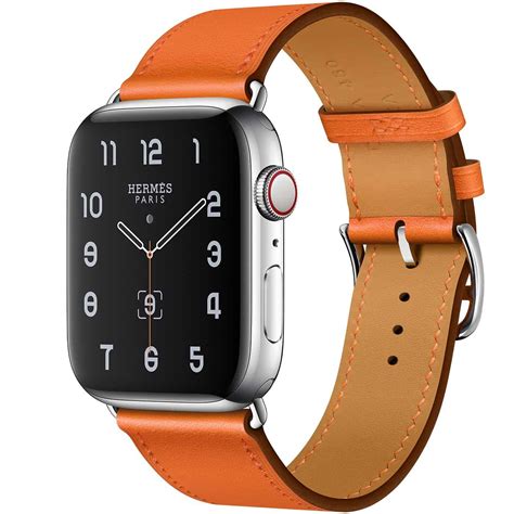 montre connectée apple hermes|apple watch Hermes orange.